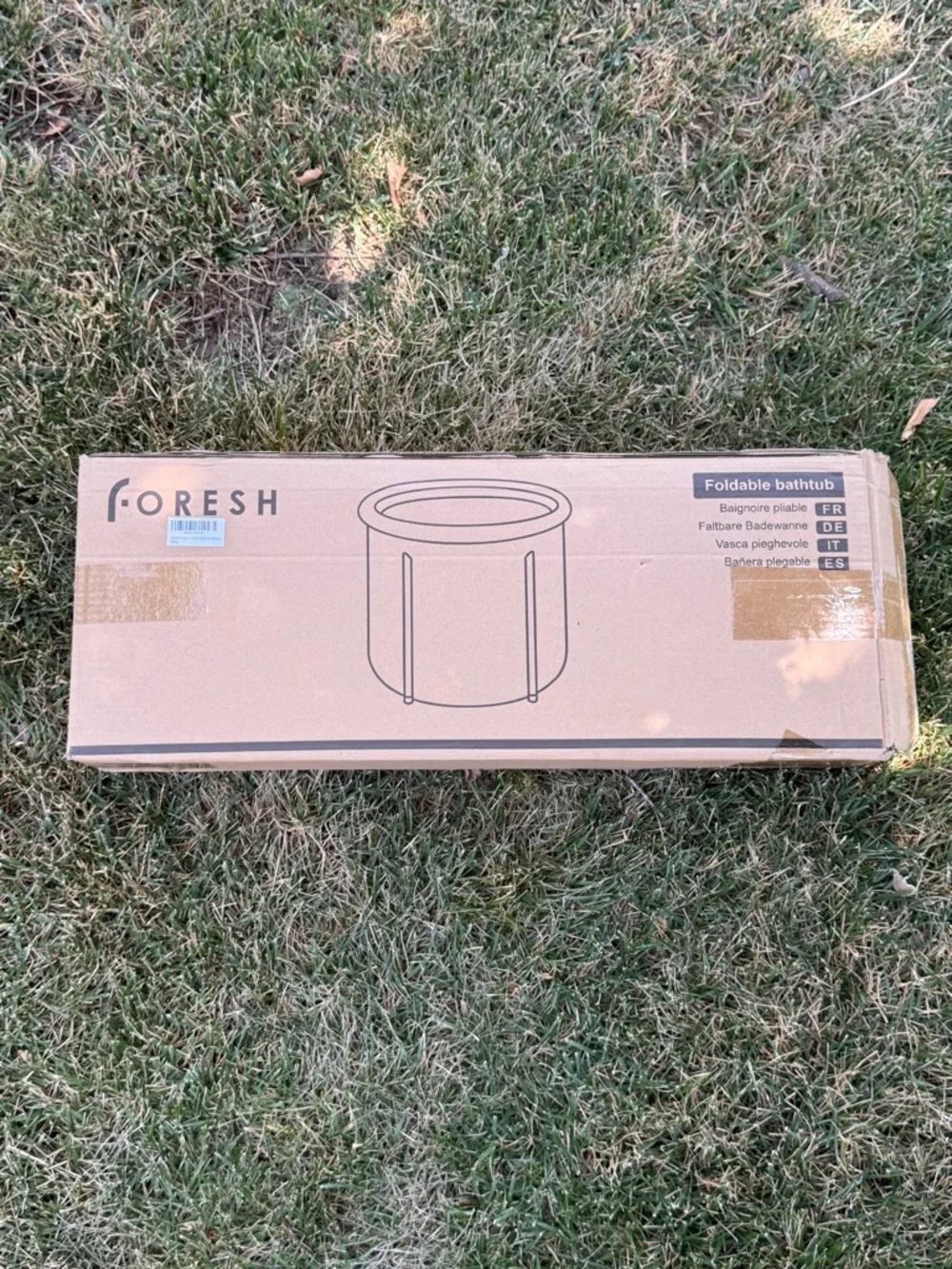fresh Black Foldable Portable Bath Tub